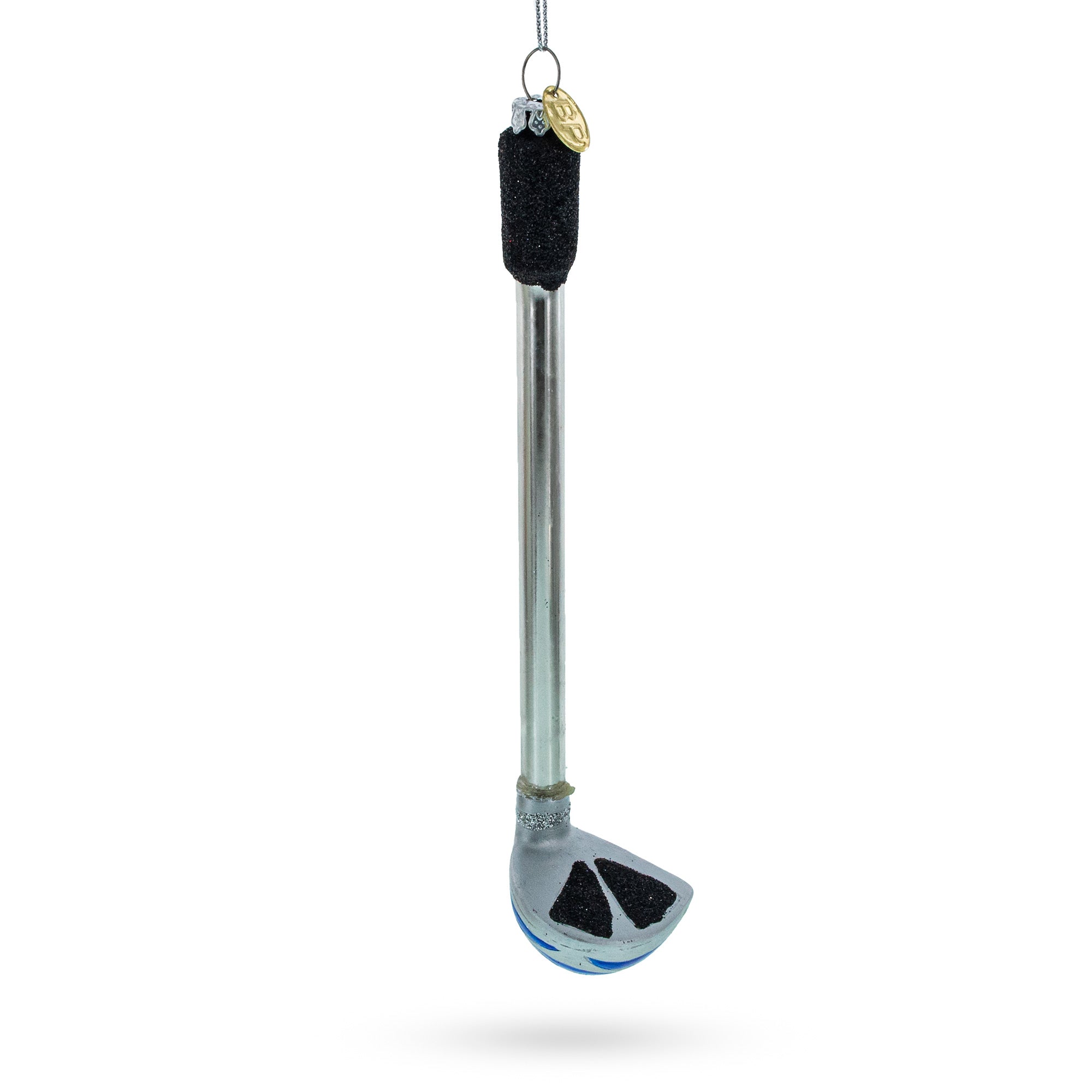 Elegant Golf Club - Blown Glass Christmas Ornament