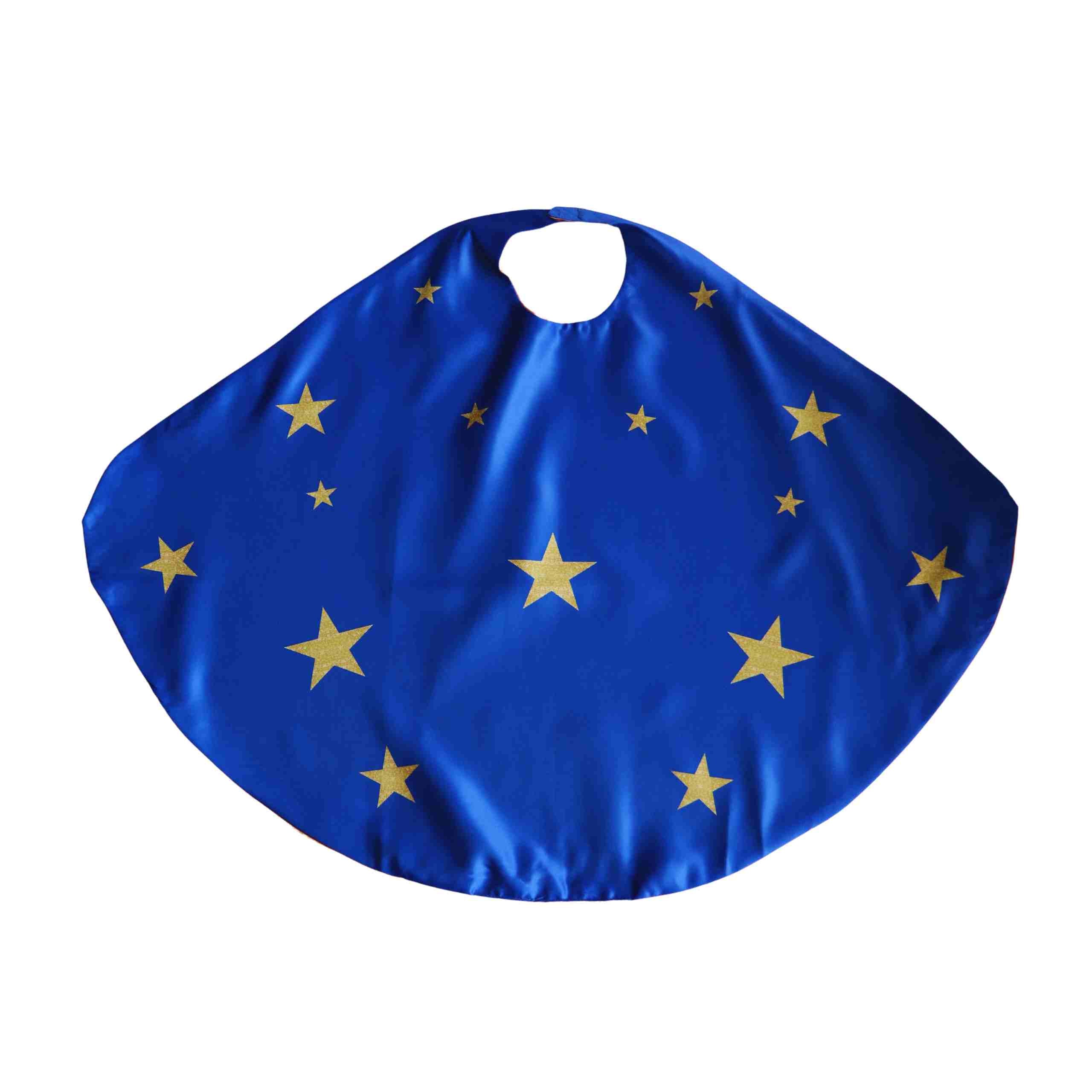 Superhero Star Power Cape Set, Blue
