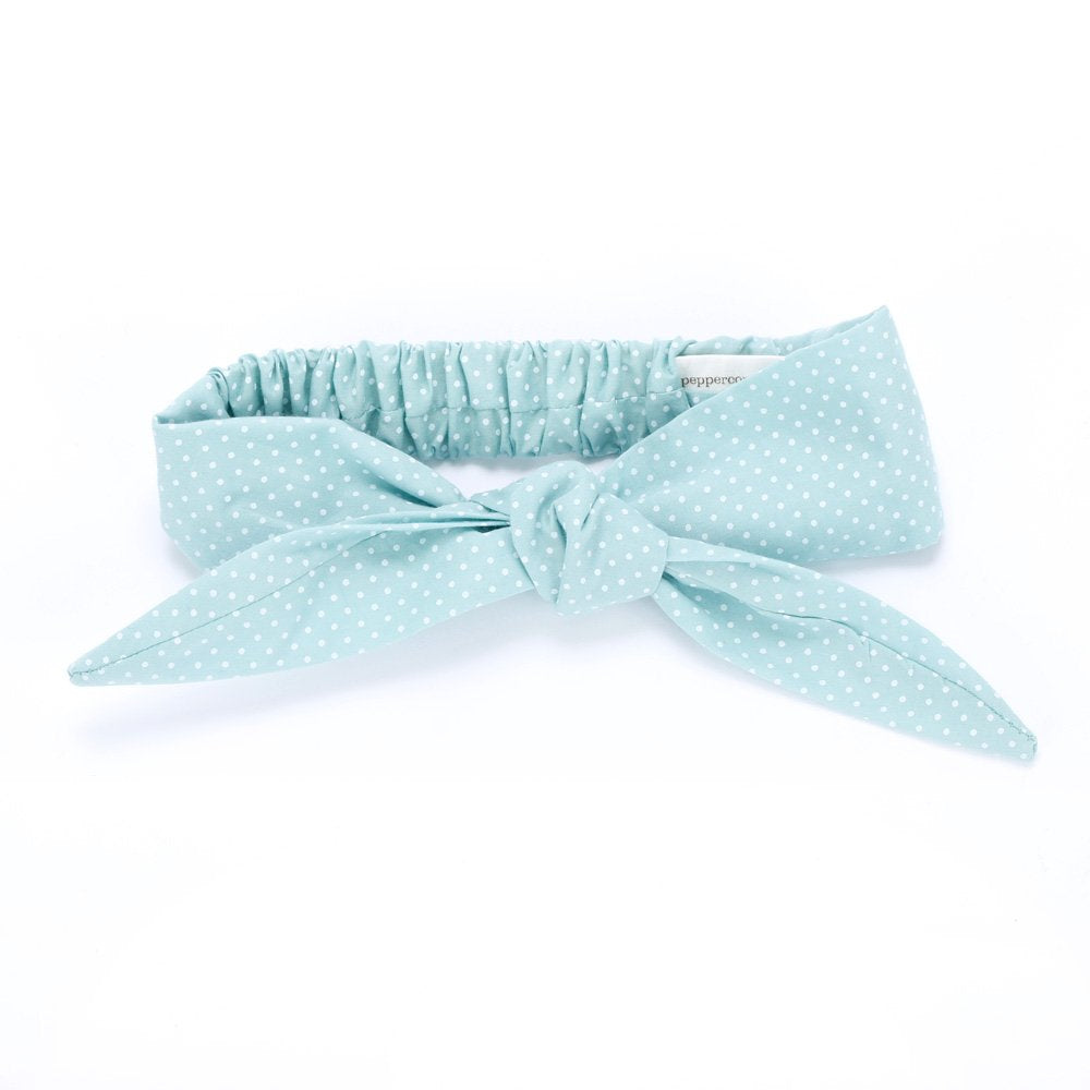 Little Girls Bow Stretchy Headwrap - Stylish, Fashionable Hairband For Girls Up To Age 8