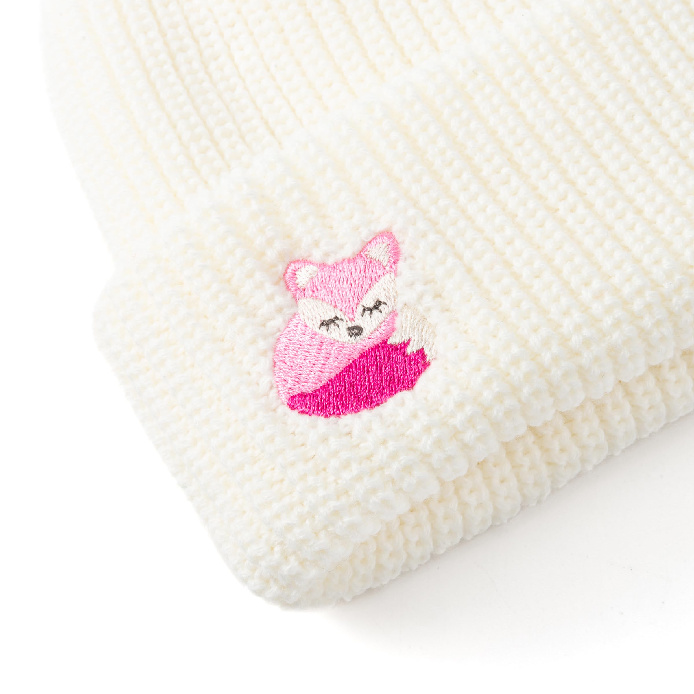 Girls Purple Beanie For Ages 3 To 10 Years, Premium Quality Winter Essential