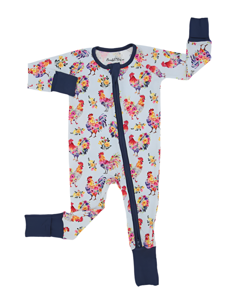 Cluckin' Cute Convertible Footie