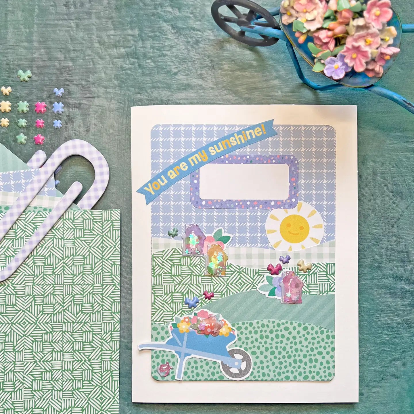 Hello Spring Stickers Everett Rd. By Cathe Holden