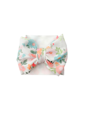 Cottage Blooms Headwrap Bow