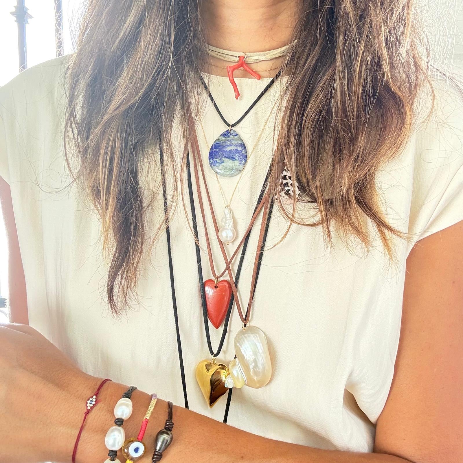 Red Sterling Silver Evil Eye Bracelet