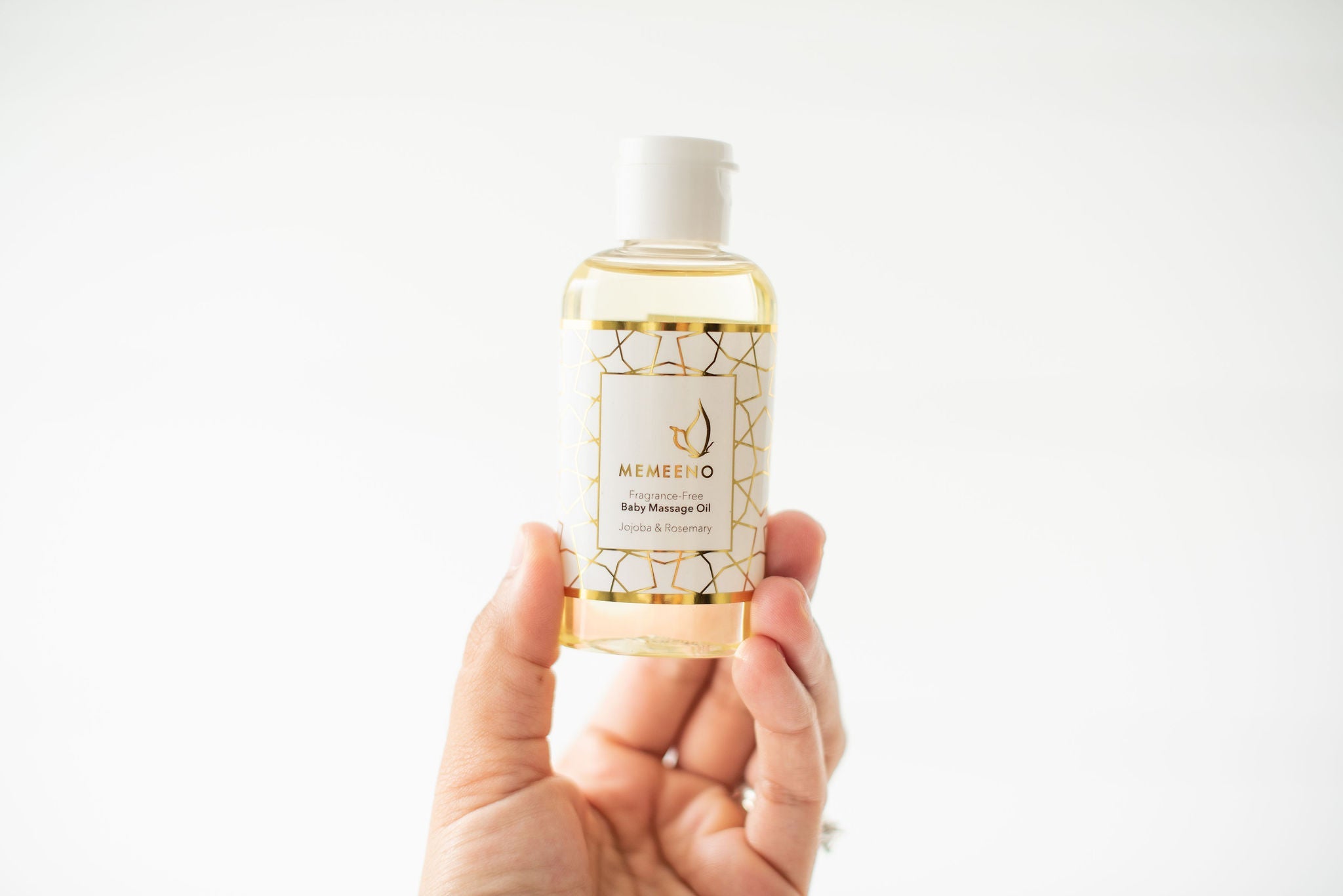 Baby Massage Oil Natural Fragrance-free For Whole Body For Infants & Children