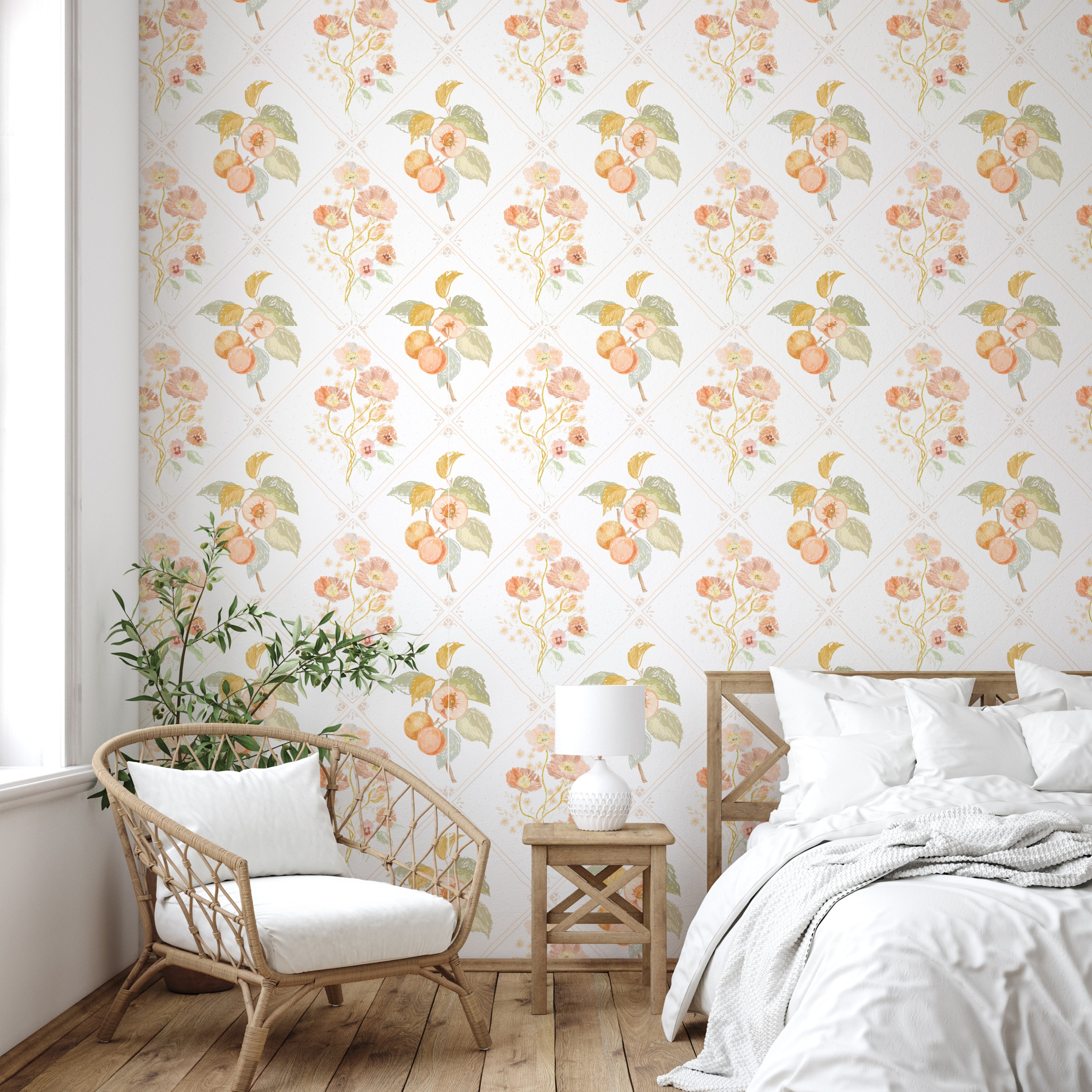 Ingrid Wallpaper By Celeste Clark