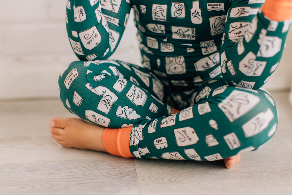 Milk & Cereal Spread Pajamas