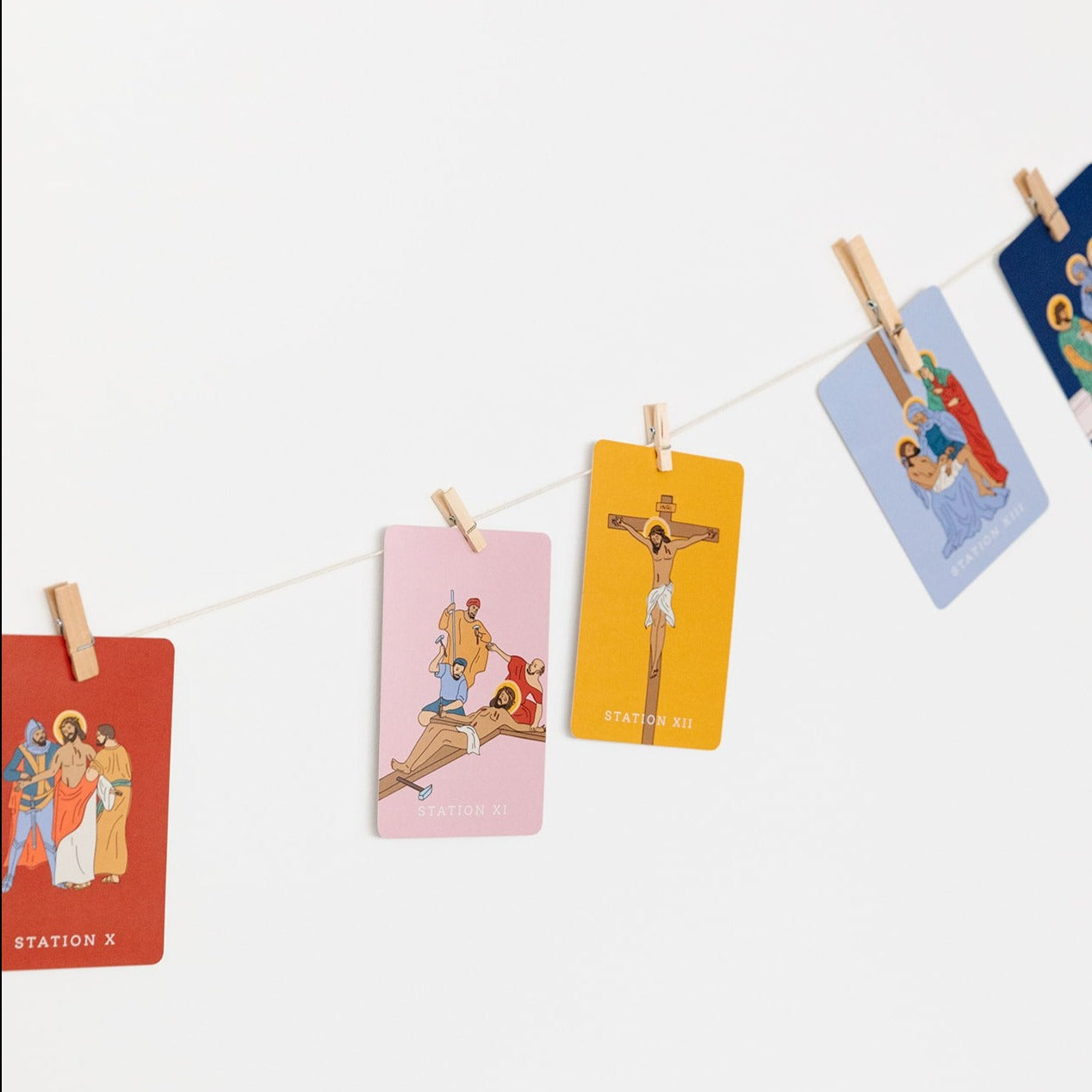 Stations Of The Cross Cards