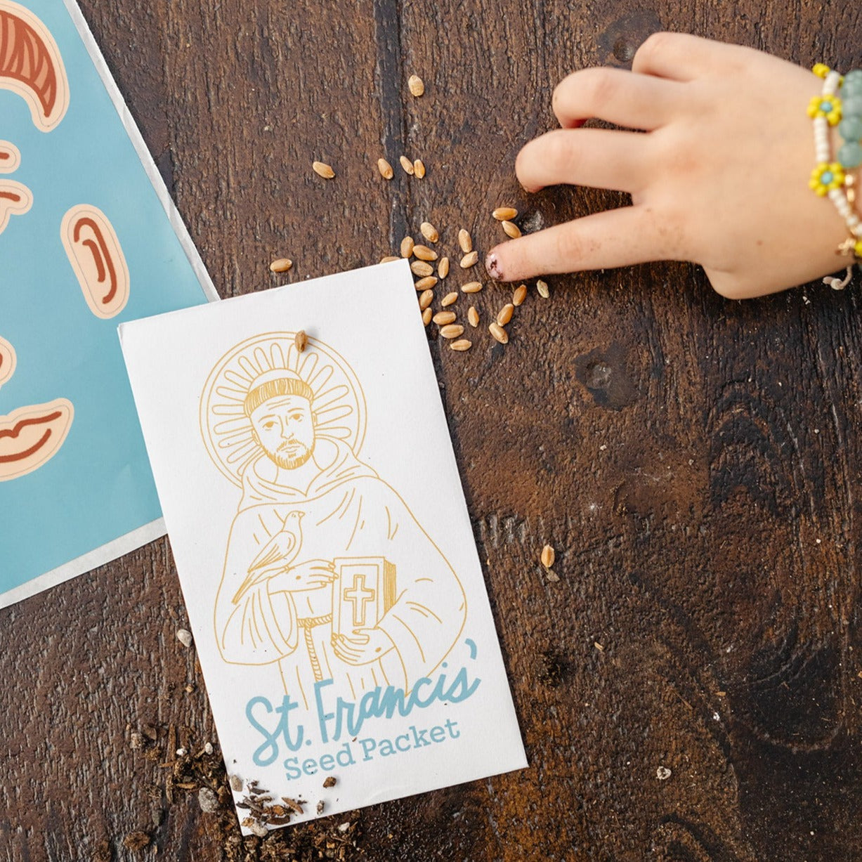 St. Francis Of Assisi, St. John Paul Ii & The Rosary Crate