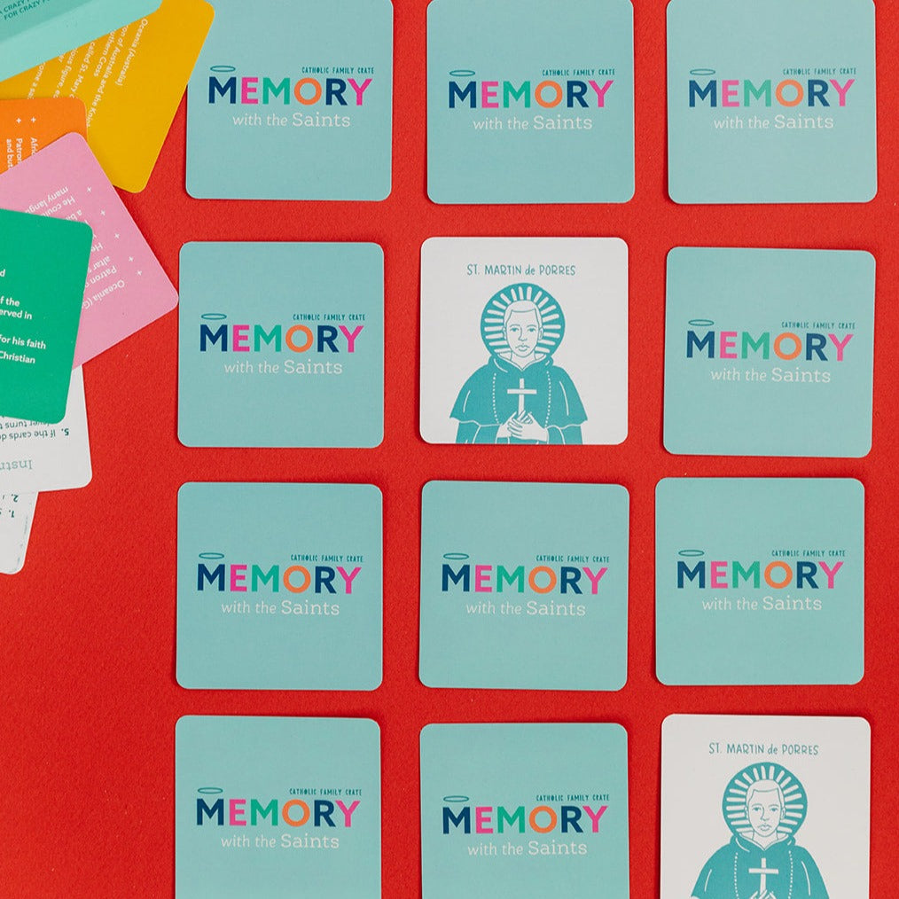 Saints Memory Game + Flashcards