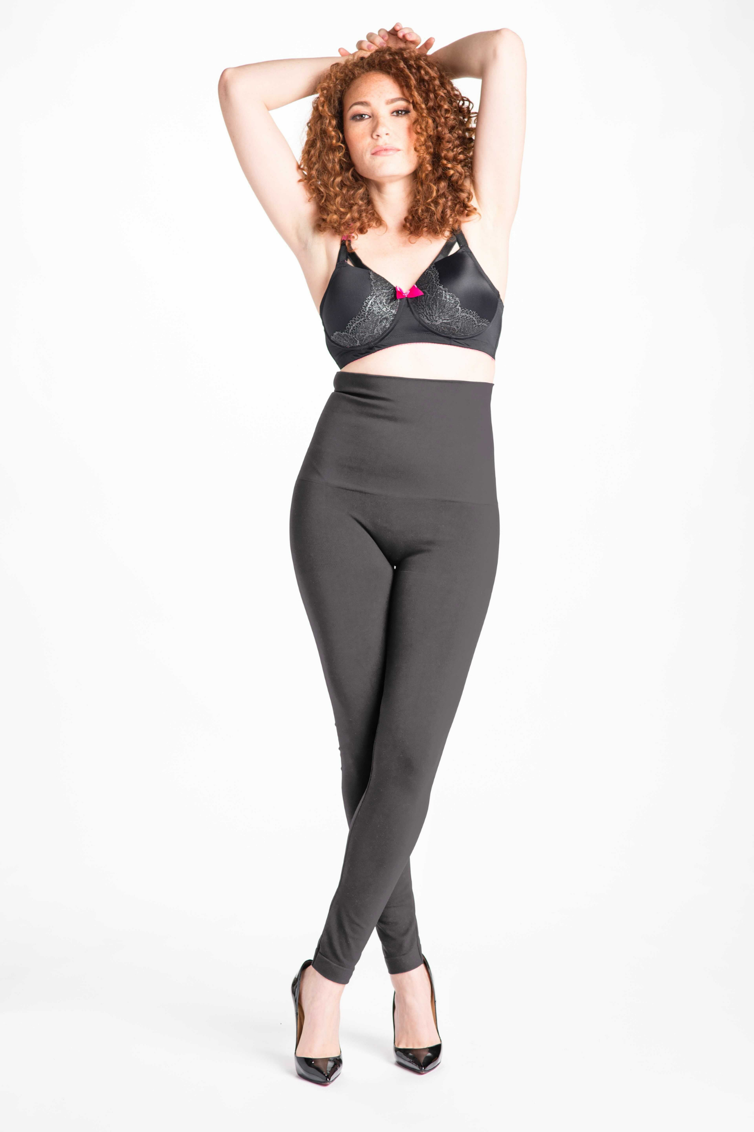 Snapback™ Postpartum Leggings - Charcoal Gray