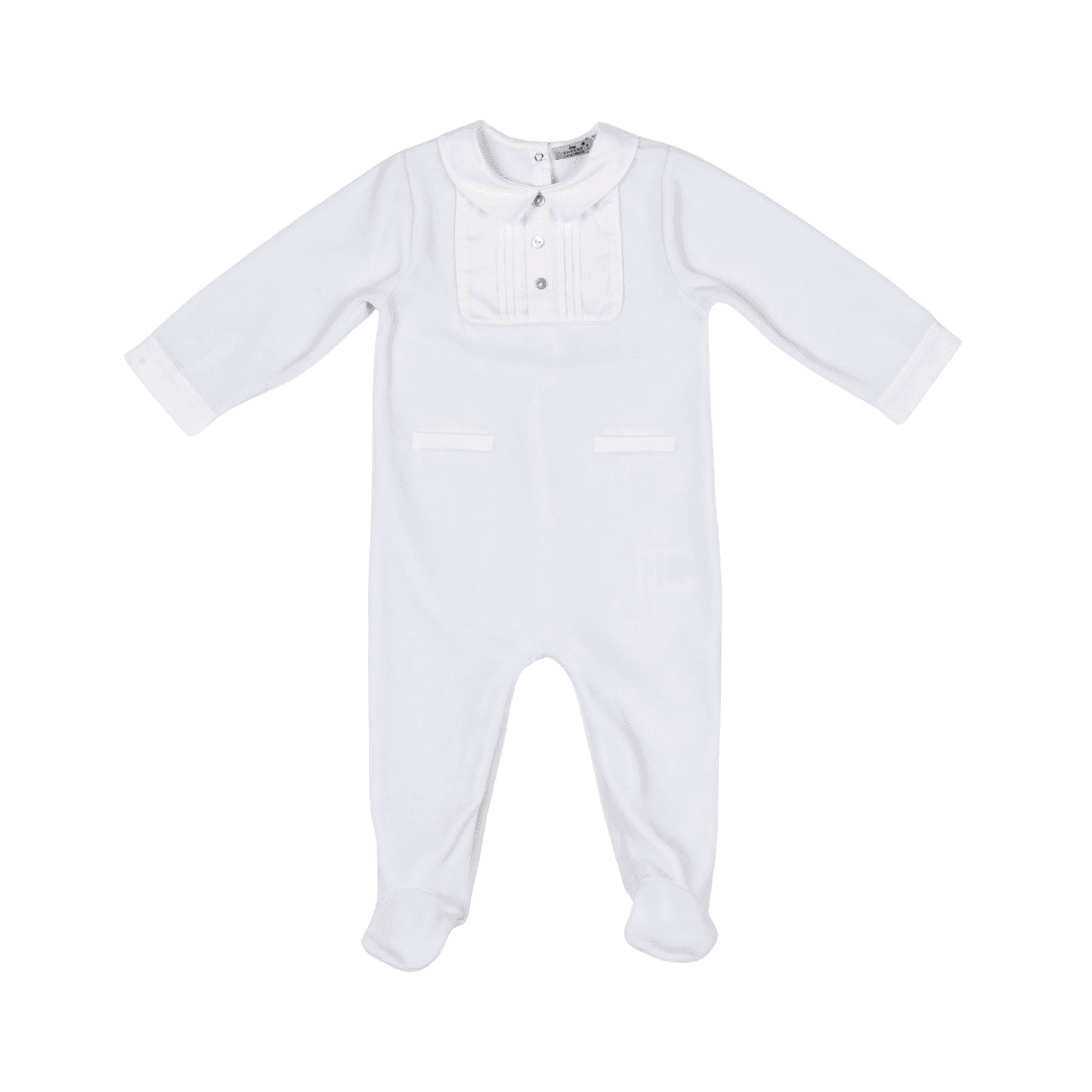Charles | Baby Boy Gift Box (3) | Pale Blue Babysuit Set