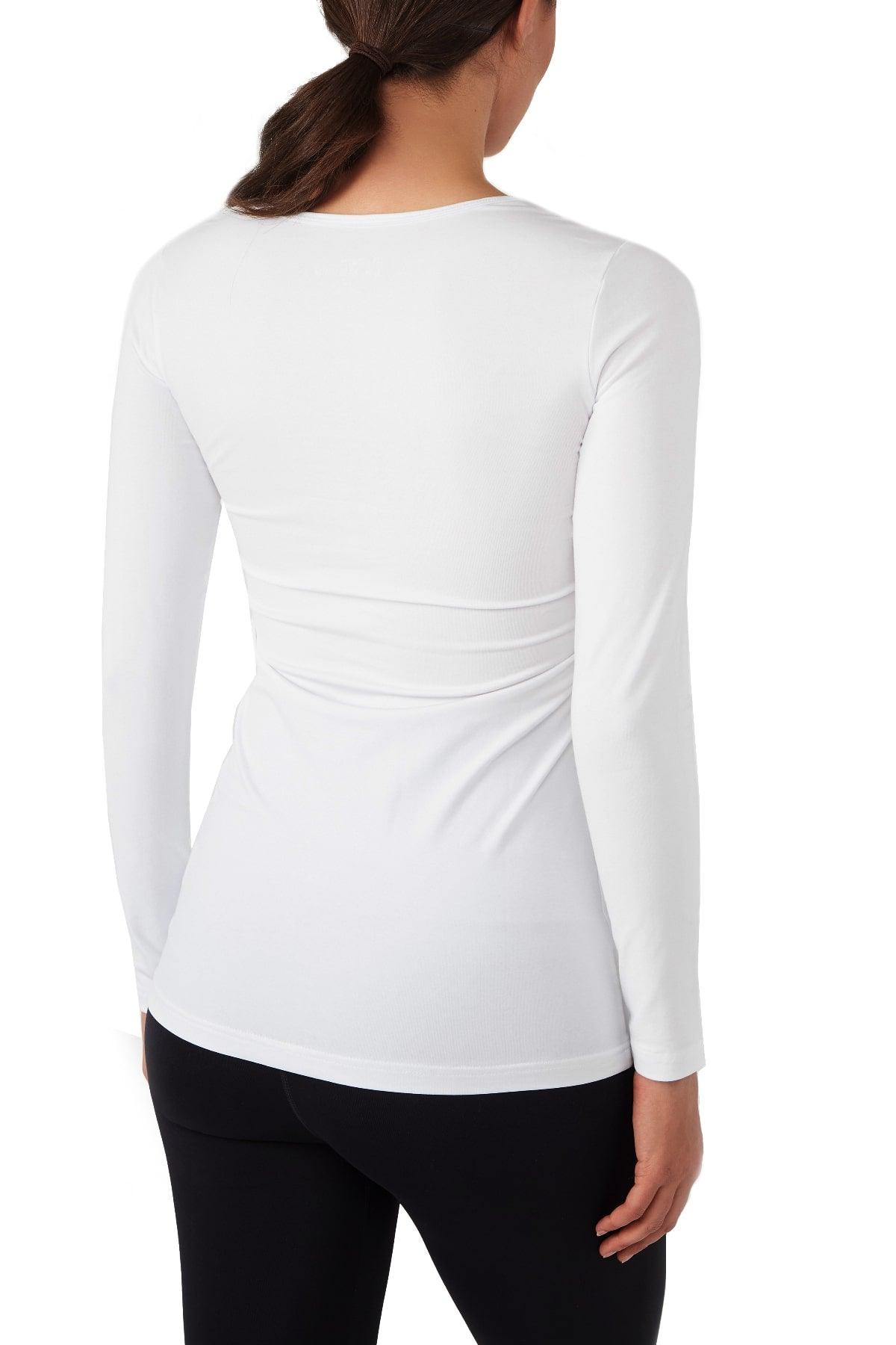 Charlotte Long Sleeves Round Neck Nursing Top