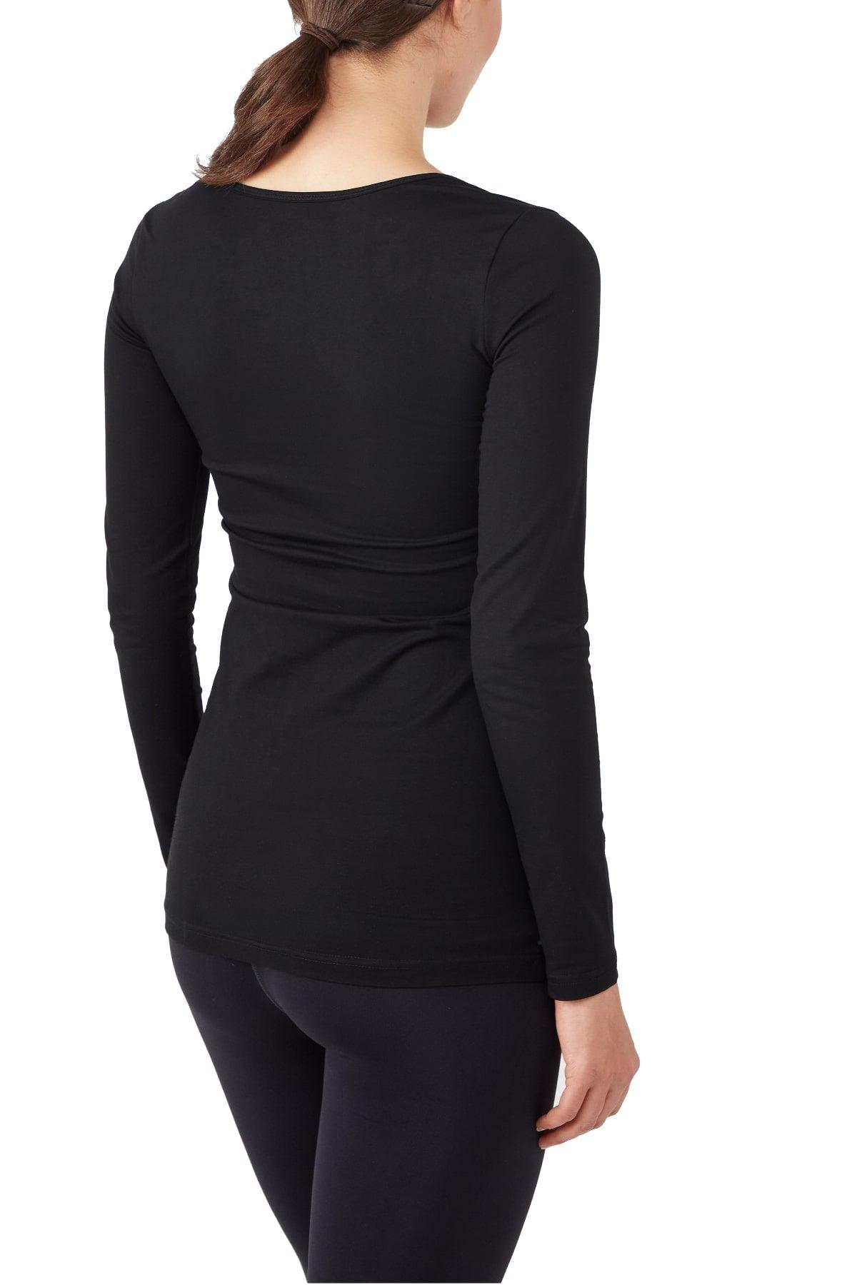 Charlotte Long Sleeves Round Neck Nursing Top