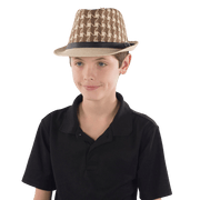 Checkerboard Fedora Hat