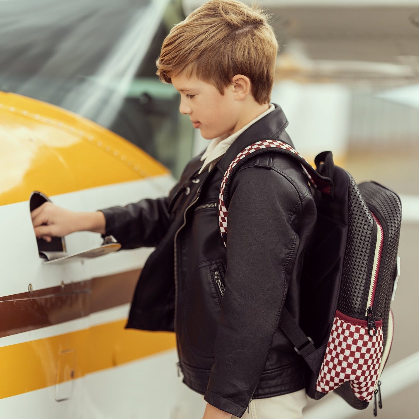 Starter Xl Backpack Checkered Brick