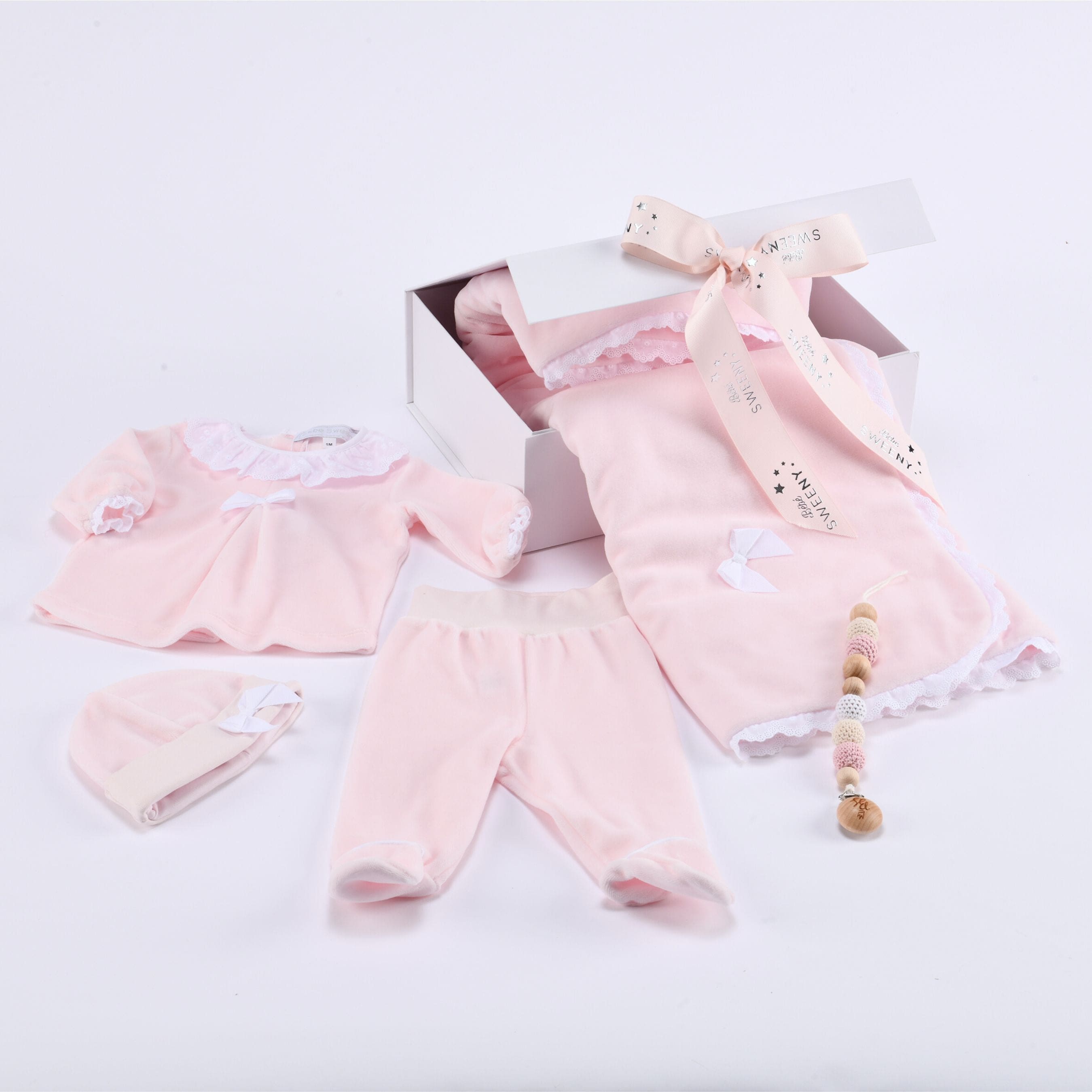 Chely | Girls Light Pink Cotton Muslin Square