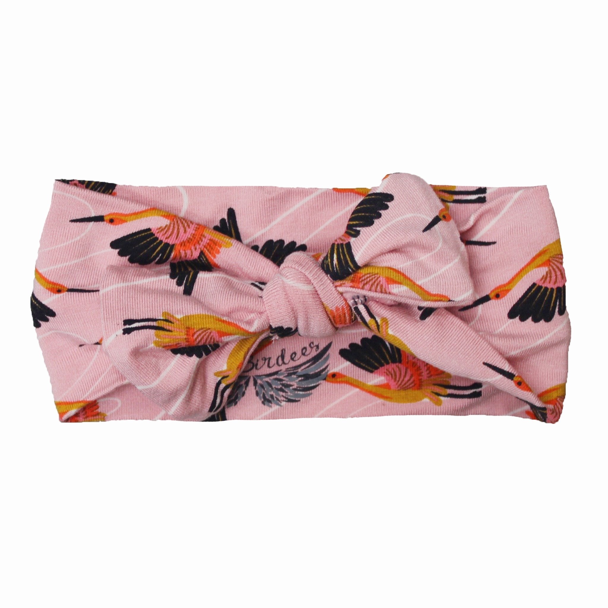 Cherry Blossom Cranes Hair Bow