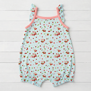 Cherry Kiss Bubble Romper