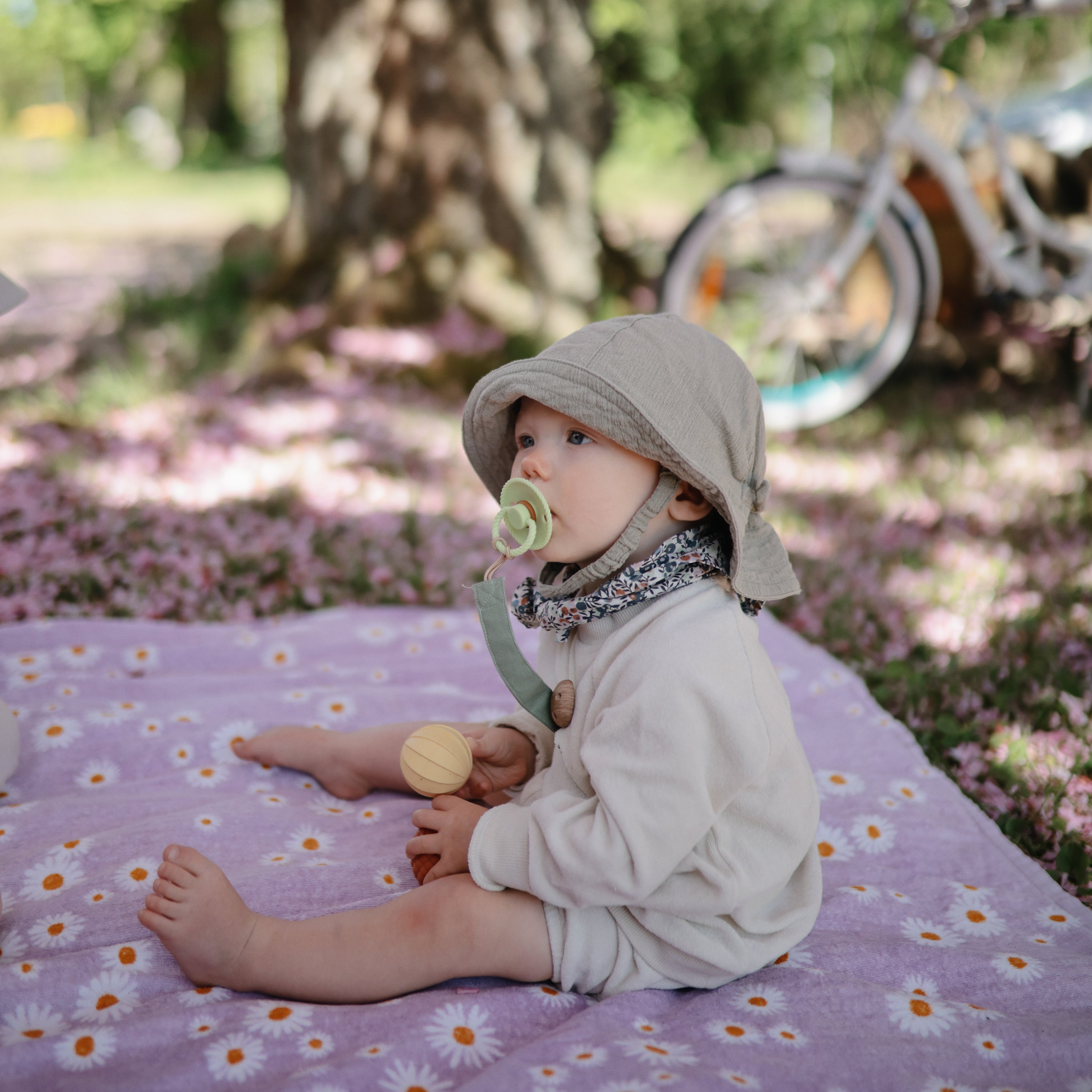 Frigg Rope Natural Rubber Pacifier 2-pack
