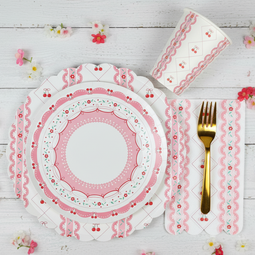 Coquette Cherry Party Supplies In A Box