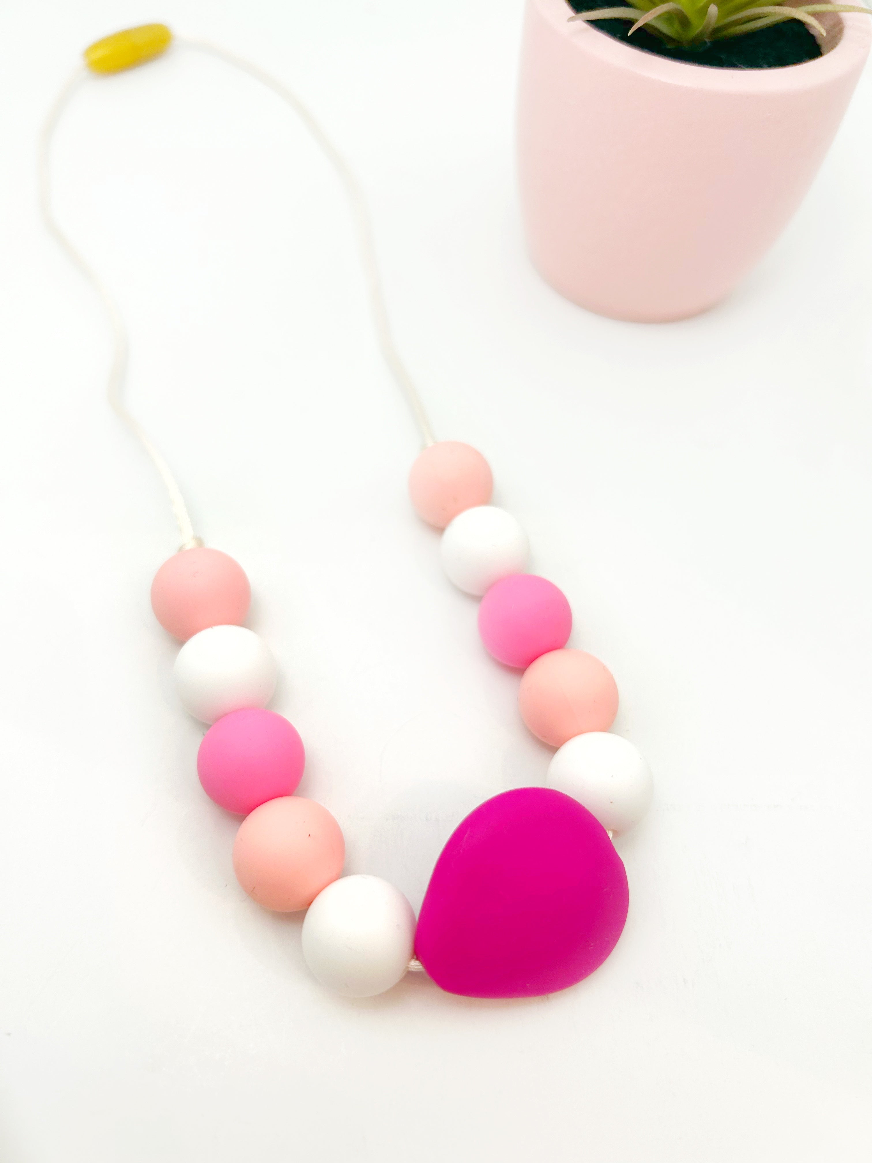 Bubble Fidget Sensory Chew Necklace - Teething Sensory Necklace For Kids