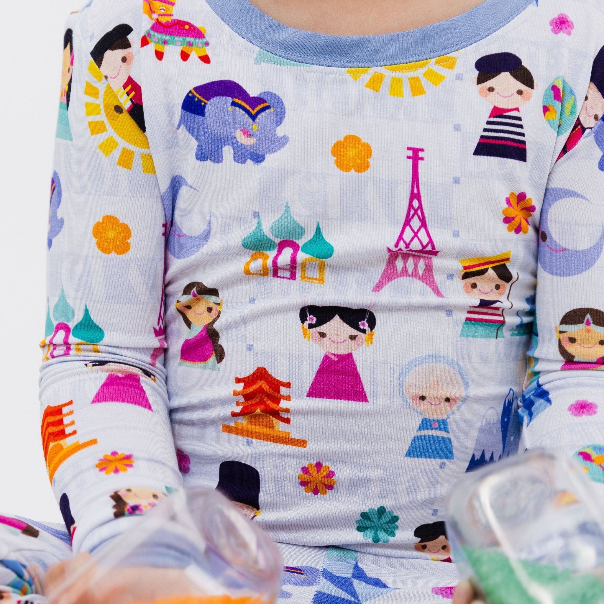 Children Of The World Long Sleeve Pajamas