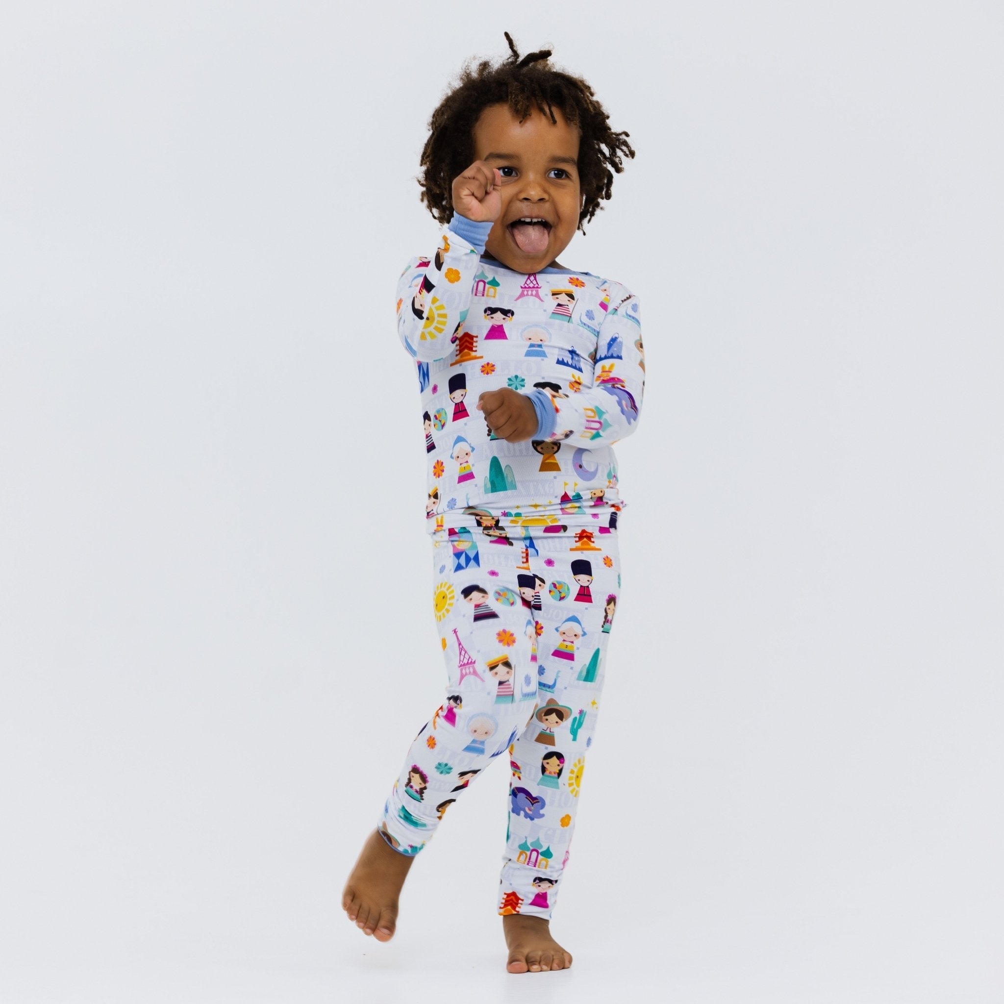 Children Of The World Long Sleeve Pajamas