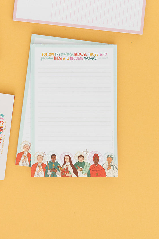 Follow The Saints Notepad
