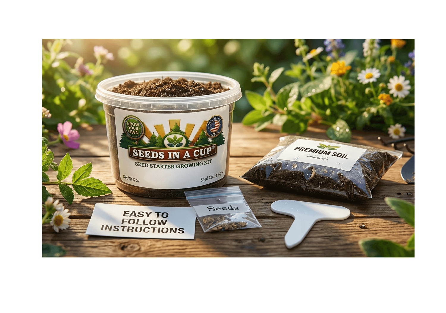 Chives | Plant Seed Grow Kit |