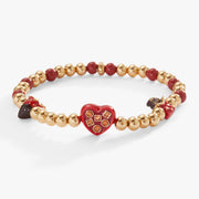 ”chocolate Is My Love Language” Stretch Bracelet