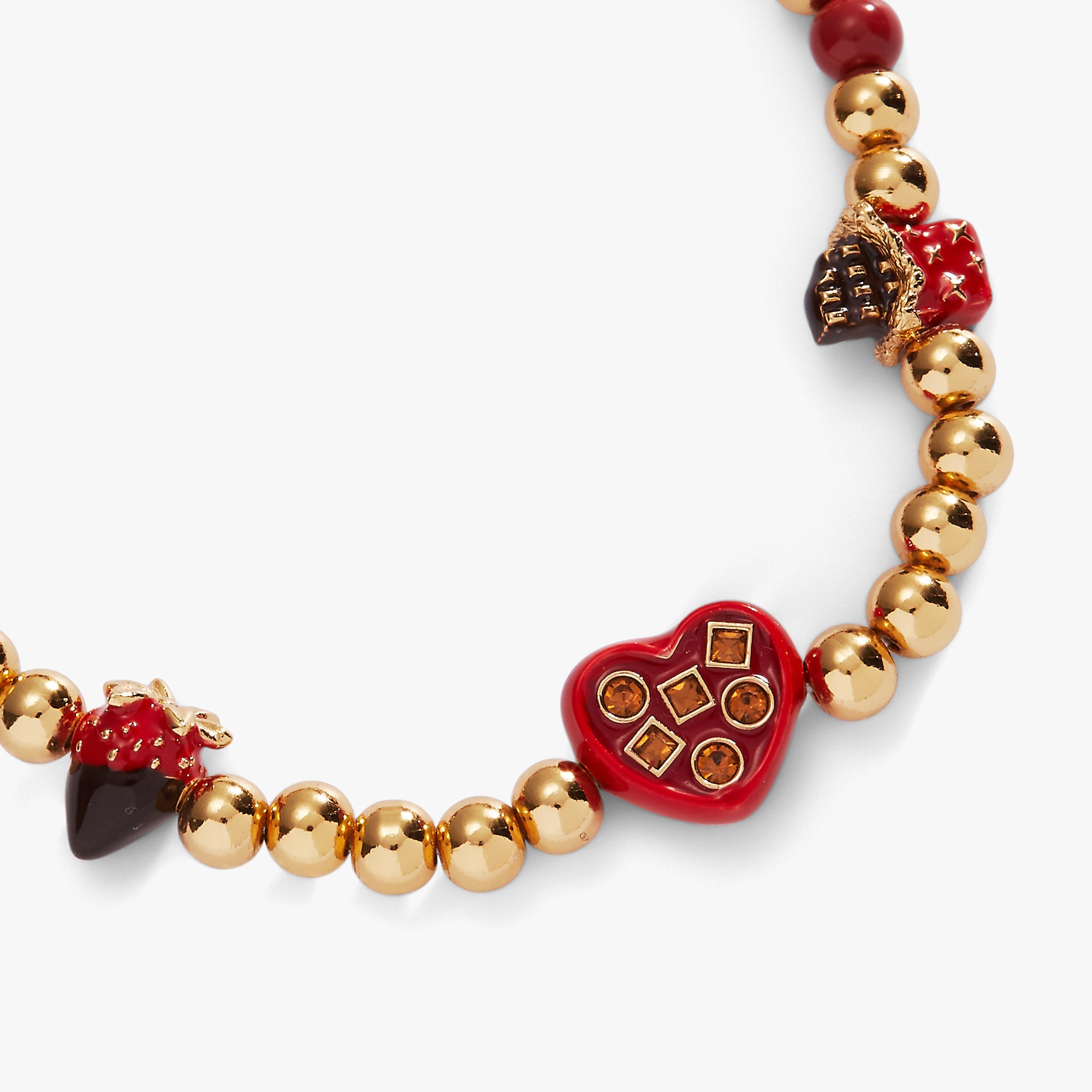 ”chocolate Is My Love Language” Stretch Bracelet