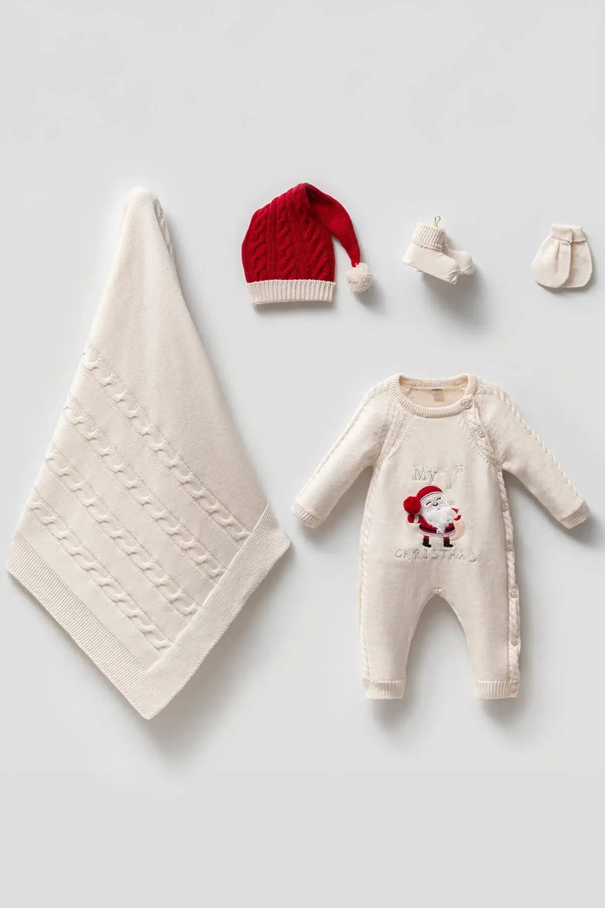 Baby Santa Christmas Outfit ( 5 Pcs )