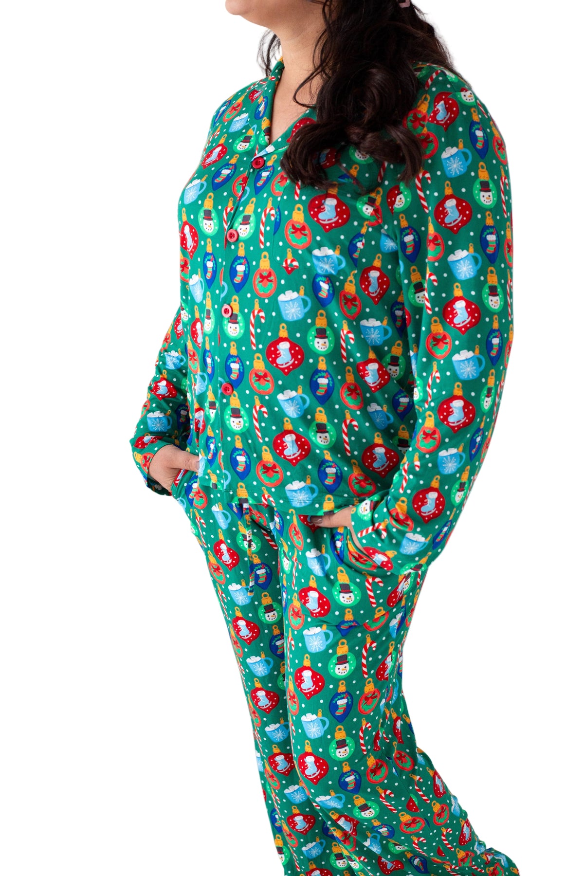 My First Christmas Bamboo Pajamas-women's 2 Piece Set