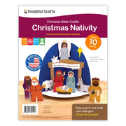 Christmas Nativity 3-d Display