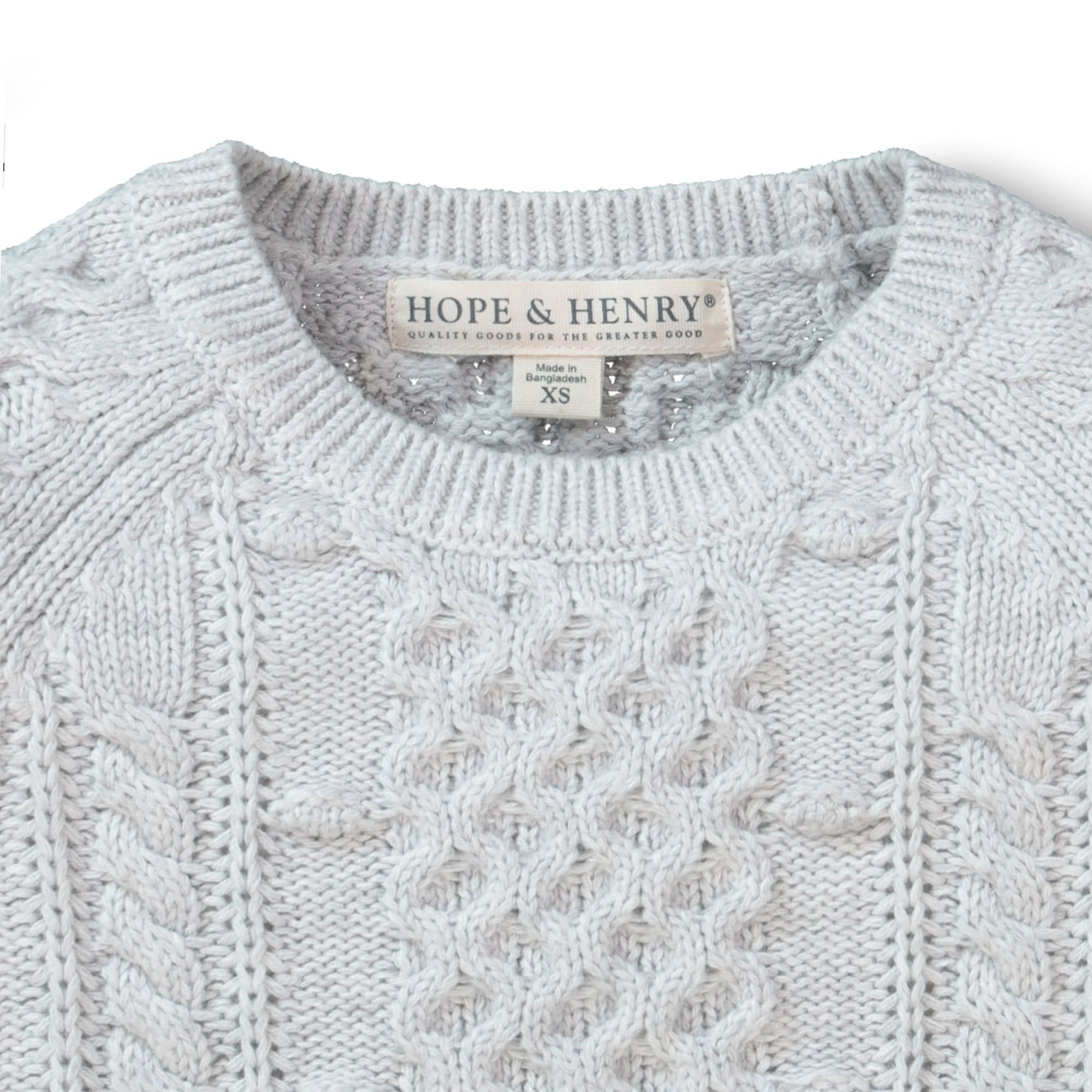 Chunky Cable Knit Pullover Sweater