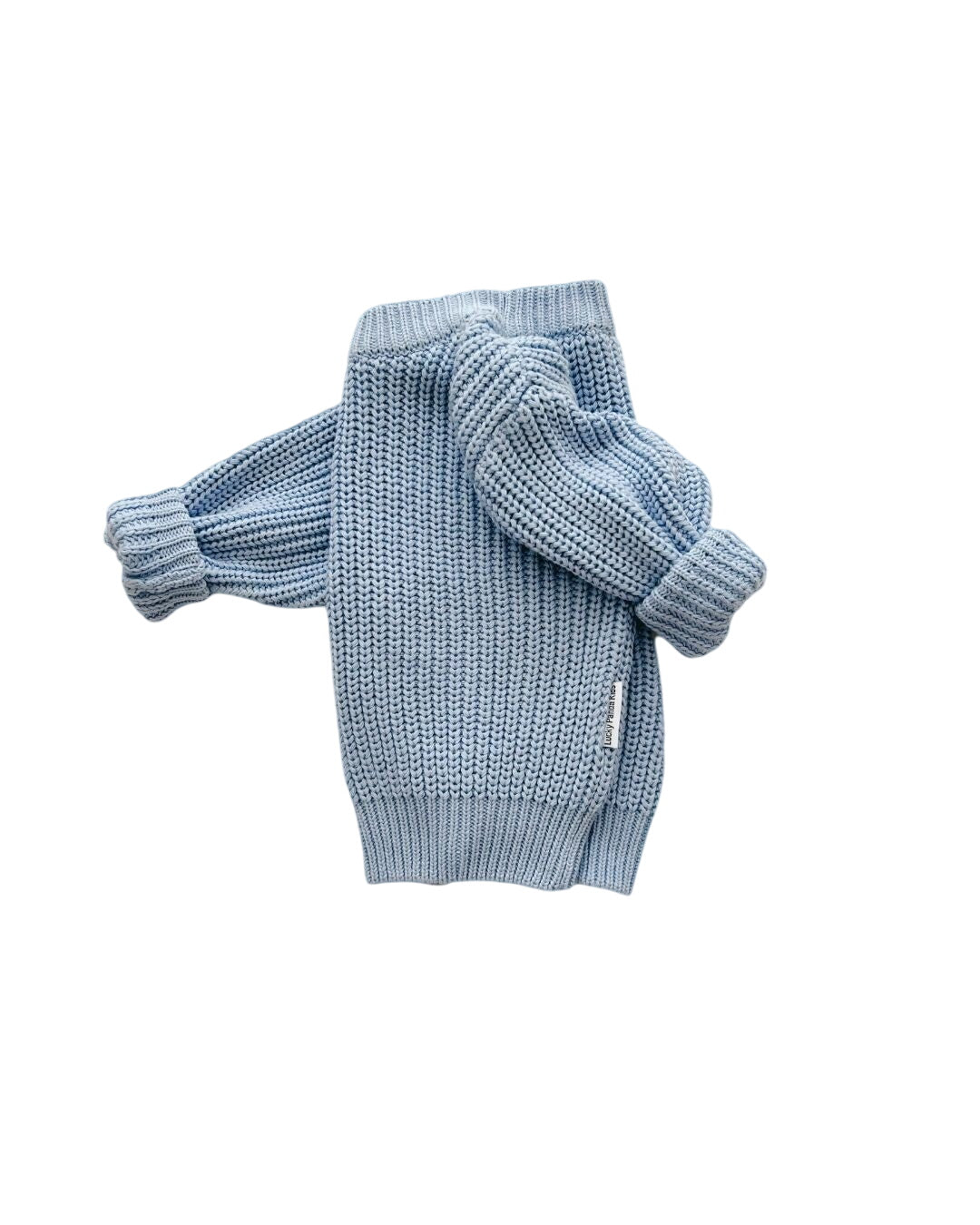 Chunky Knit Sweater | Blue