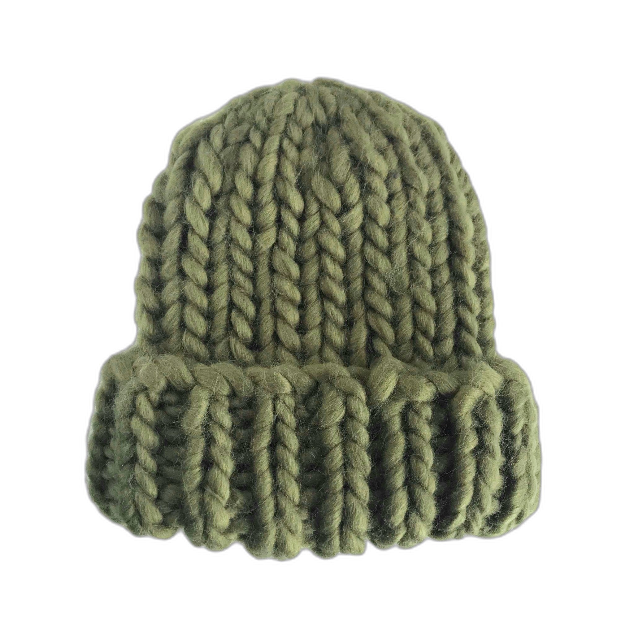 Chunky Beanie, Olive