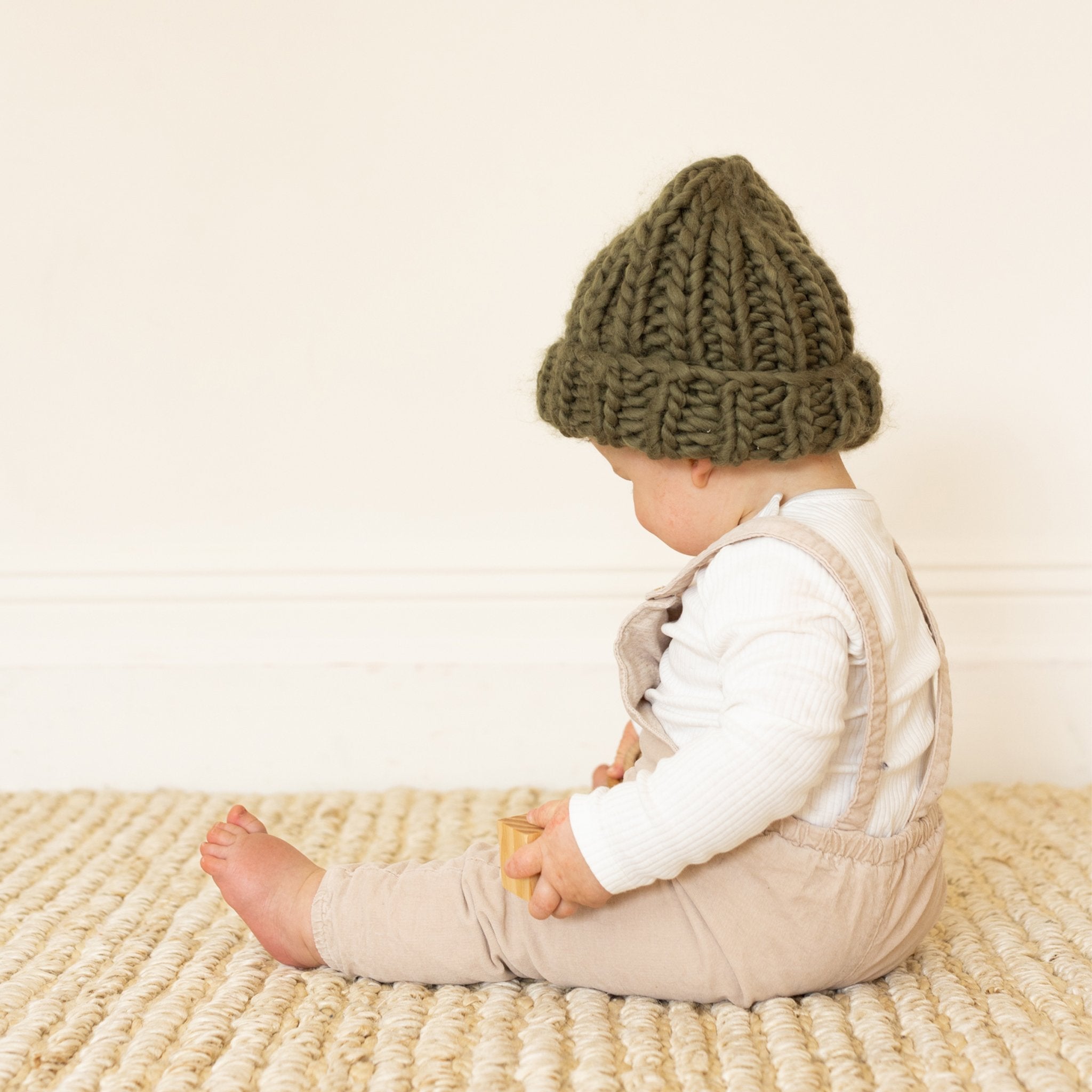 Chunky Beanie, Olive