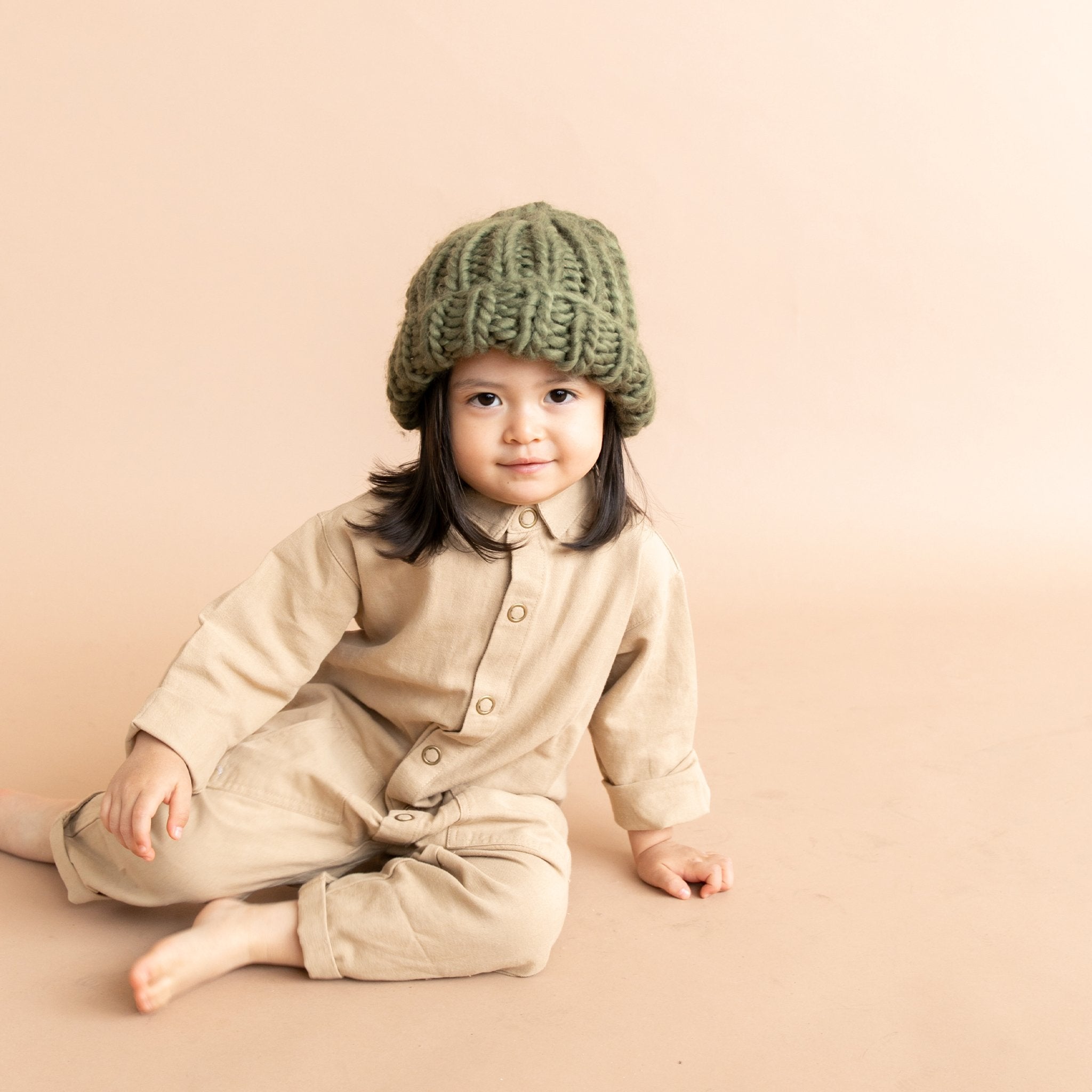 Chunky Beanie, Olive