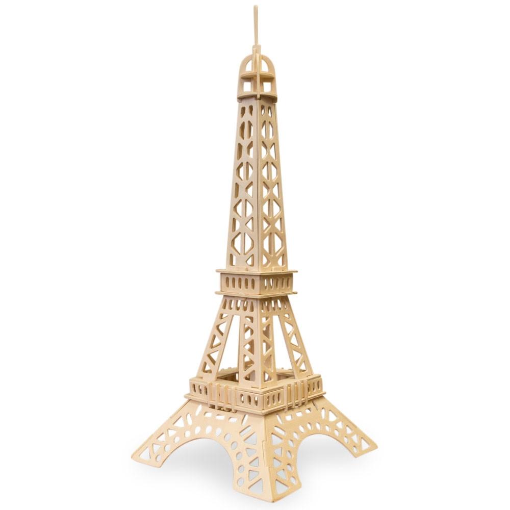 Eiffel Tower Model Kit Wooden 3d Puzzle