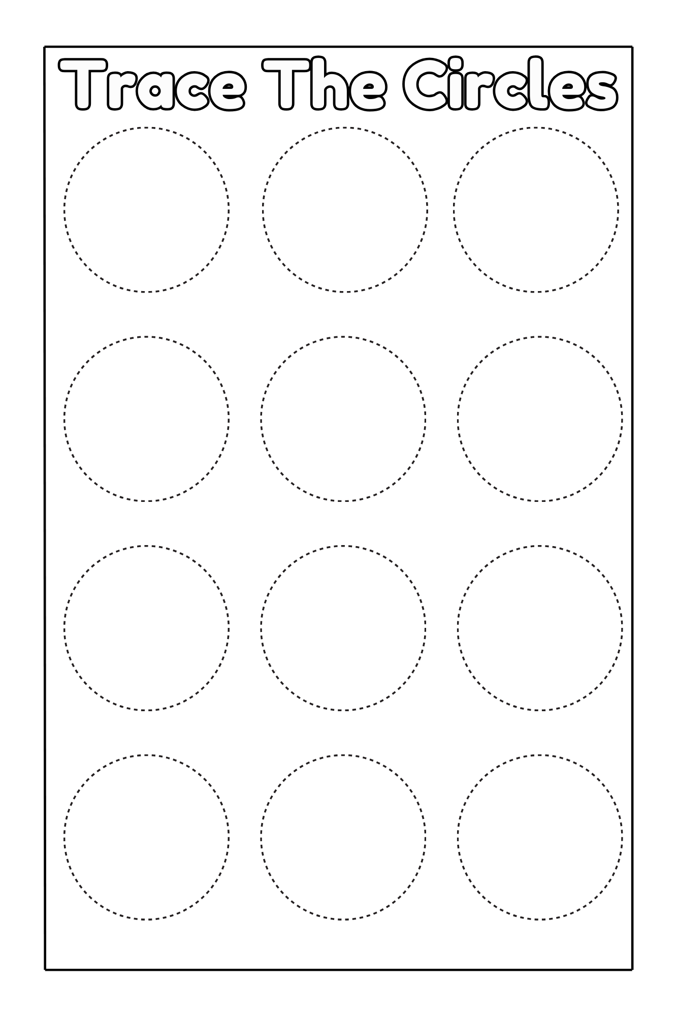 Preschool Essentials Trace Lines, Colors, Shapes And Numbers Coloring Book