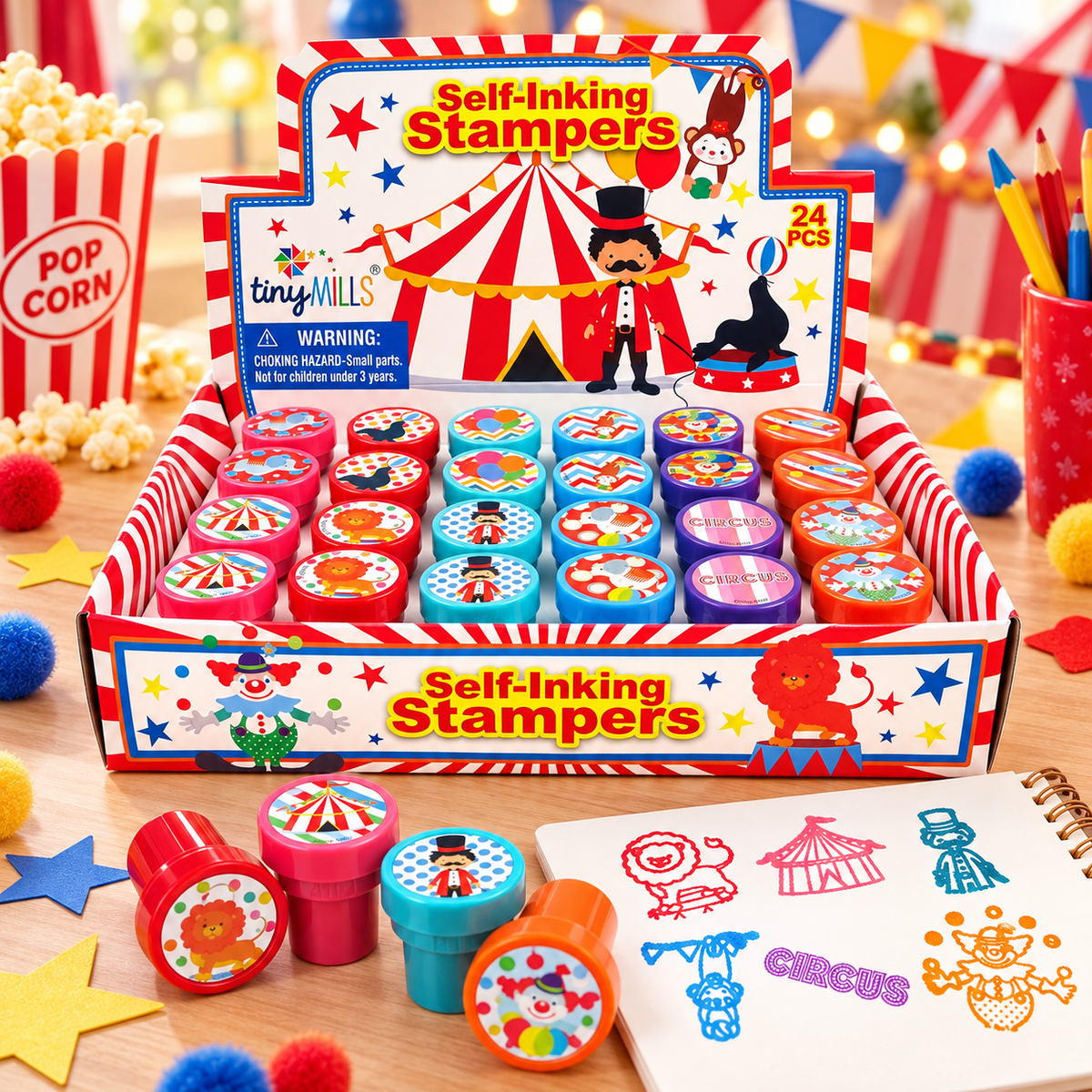 Circus Carnival Stampers