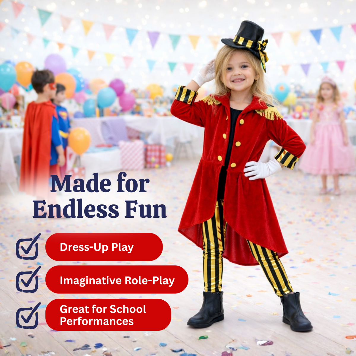 Circus Ringmaster For Girls