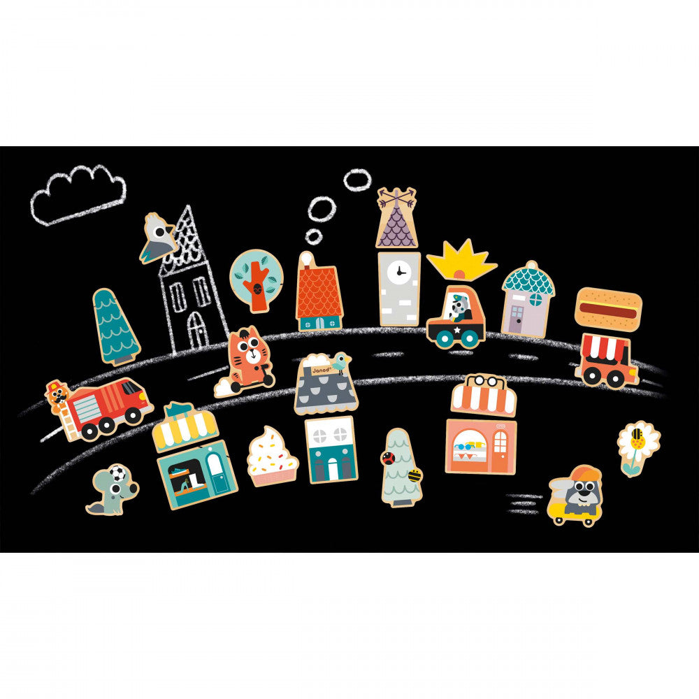 City Magnets - 24 Pcs