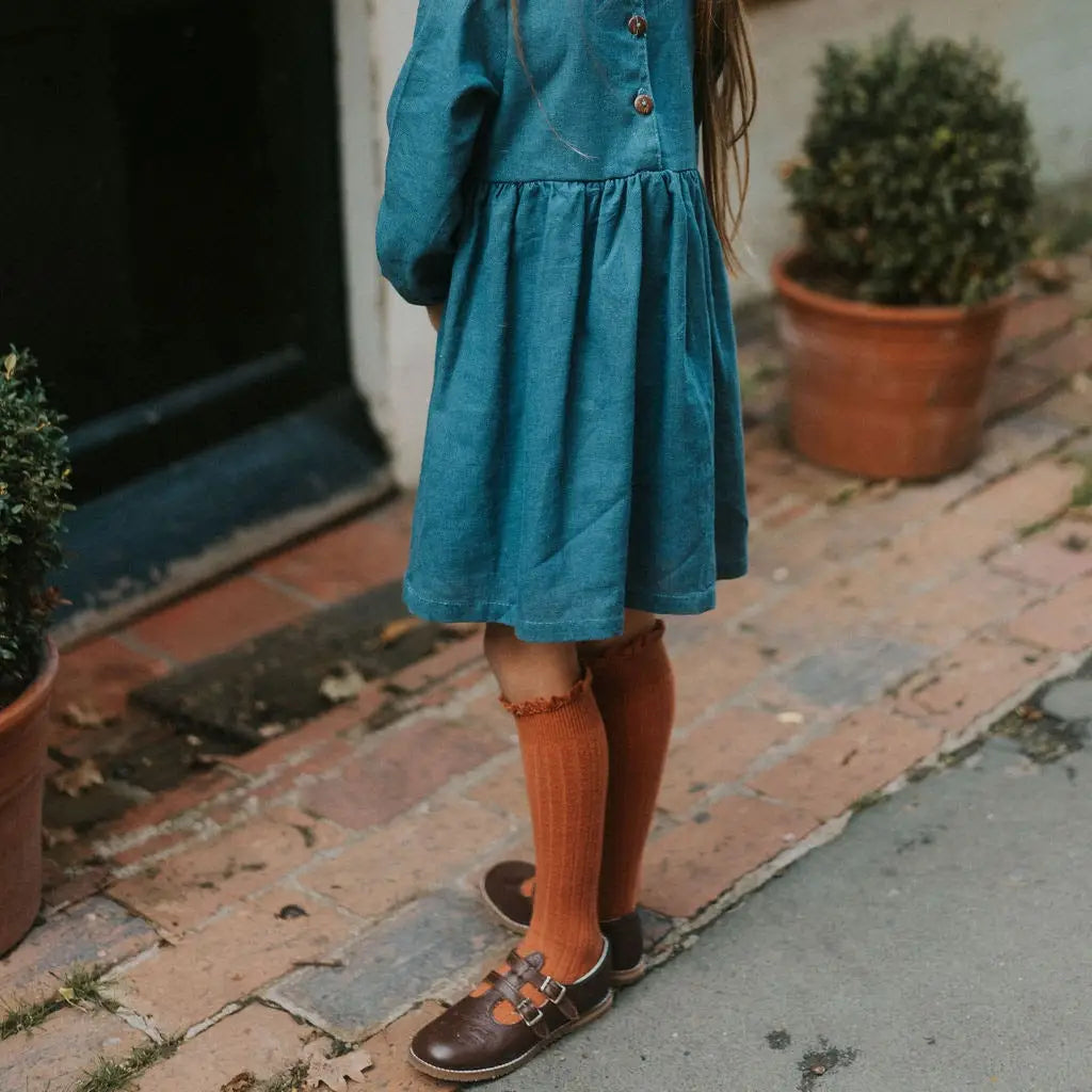 Claire T-strap - Brown