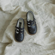 Claire T-strap - Navy