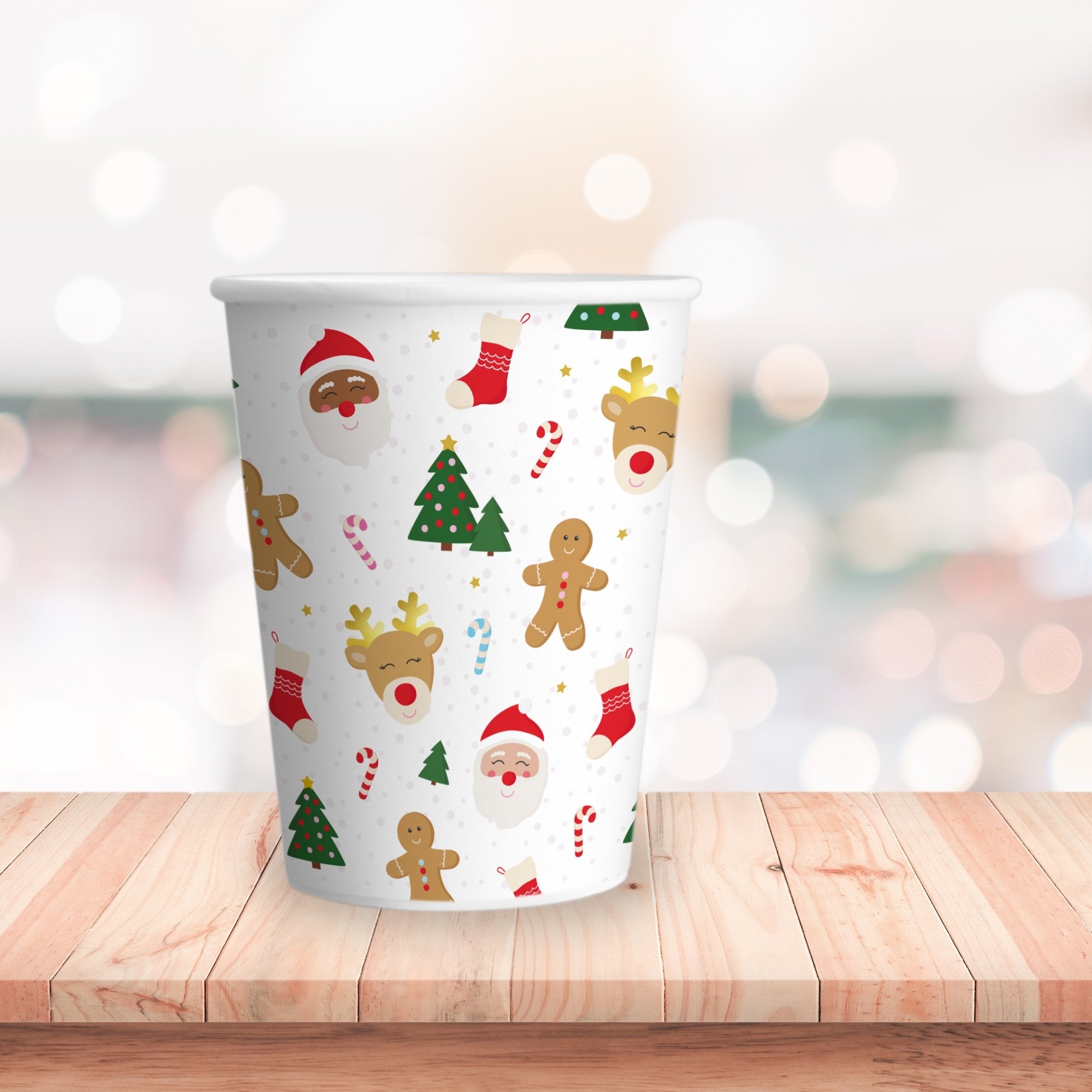 Classic Christmas Icon Cups