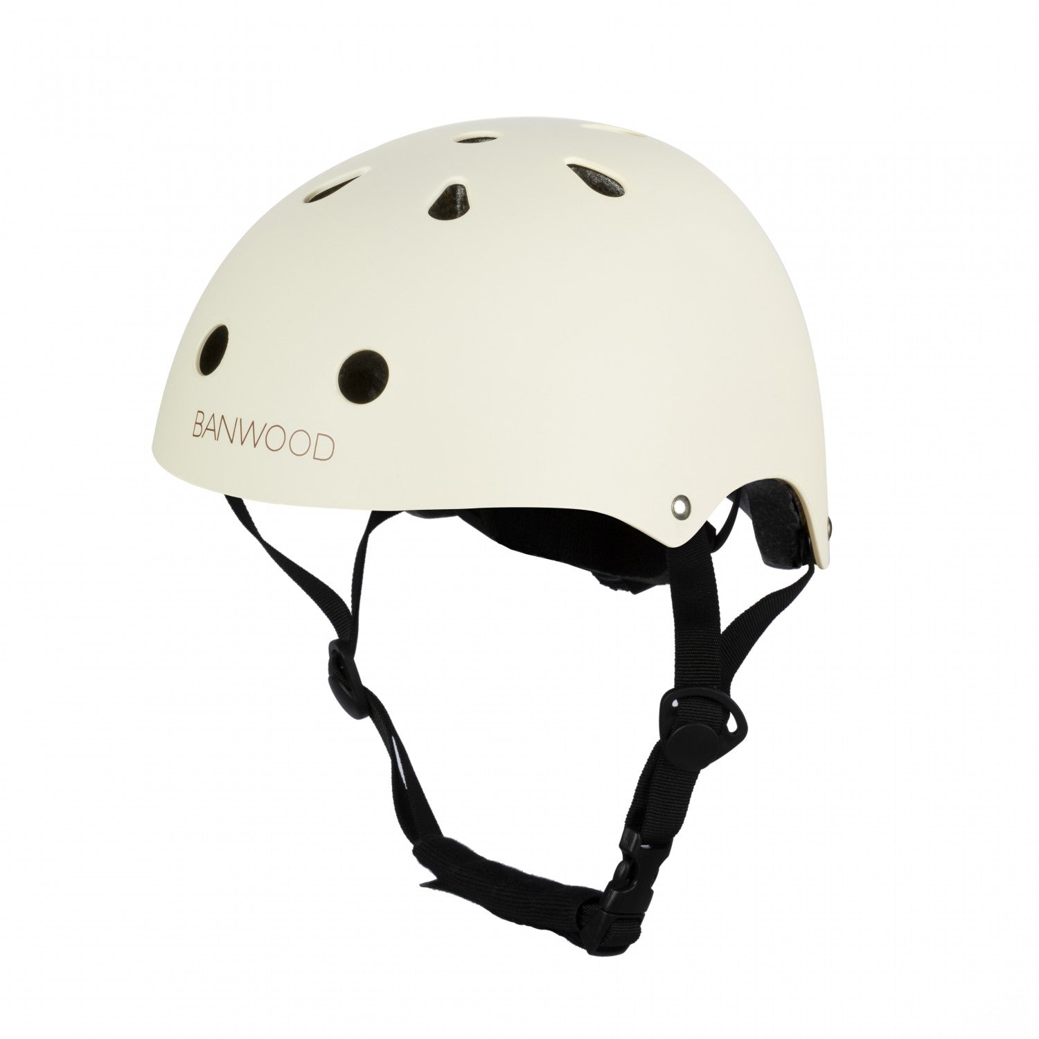 Kids Helmet - Matte Cream