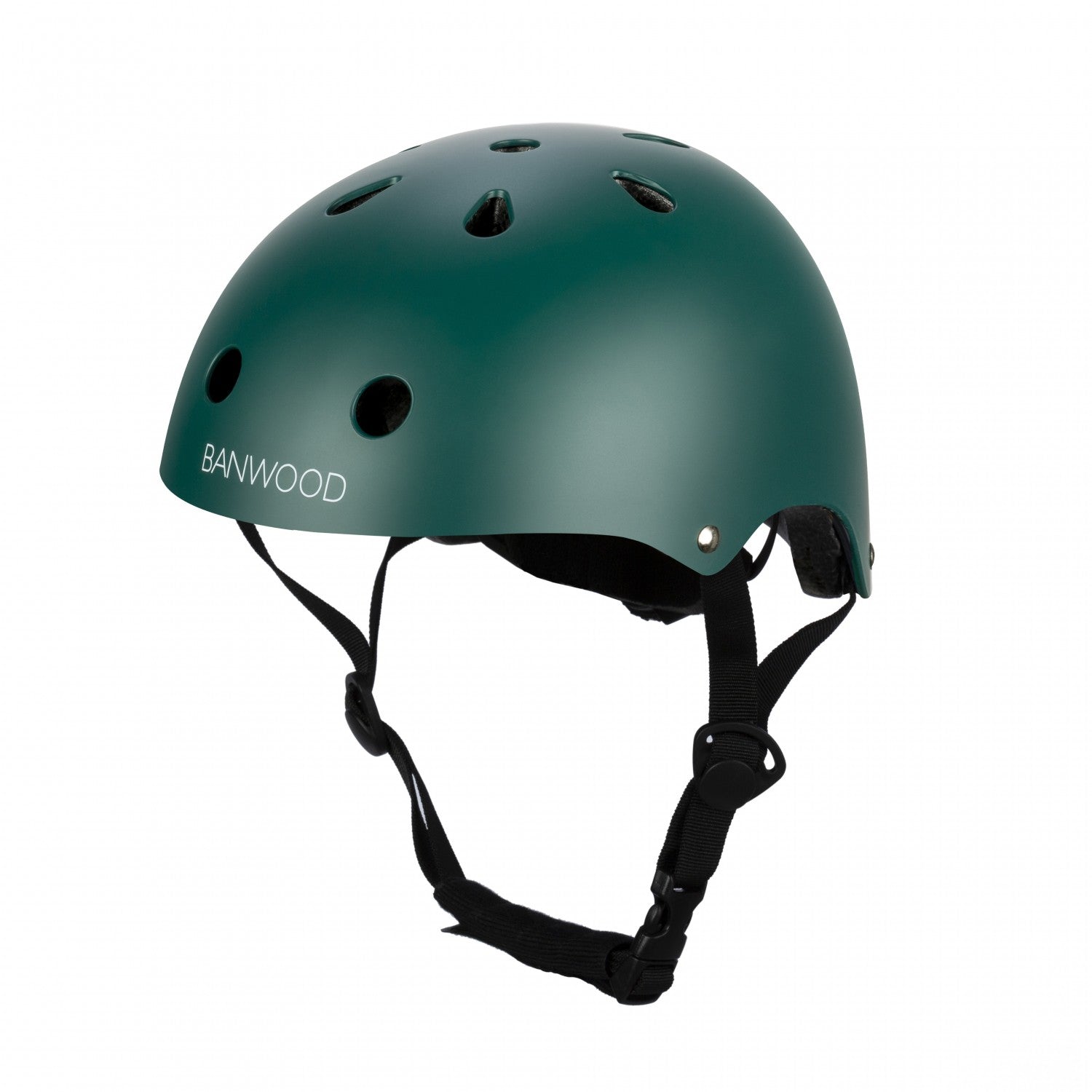 Kids Helmet- Matte Green
